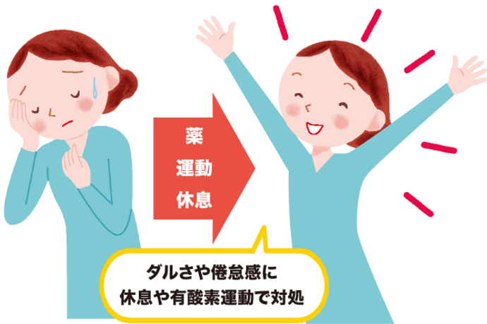 がん治療に伴うだるさ・倦怠感の原因と対処法